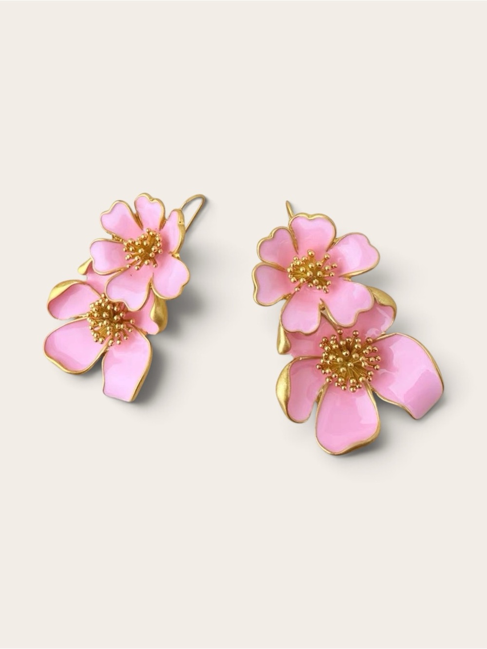Oscar de la Renta Pink Floral
Earrings